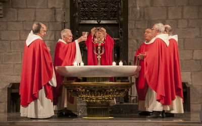 Celebración de la fiesta de la exaltación de la Santa Cruz en la Catedral de Girona