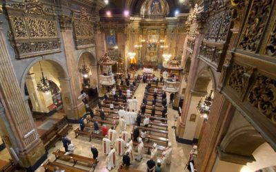 Asistencia al Pontifical de la Virgen de la Merced en Barcelona