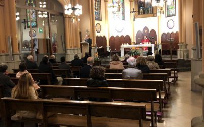 Misa mensual de la Lugartenencia en la Parroquia de la ‘Mare de Déu de Núria’