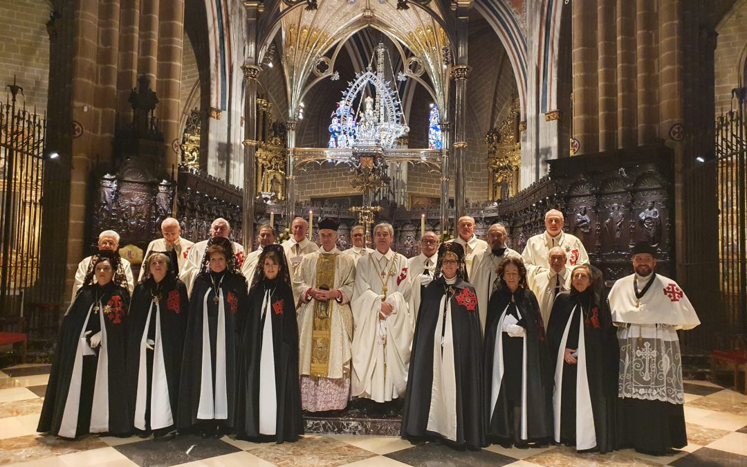 Celebración de la Virgen de Palestina en Pamplona