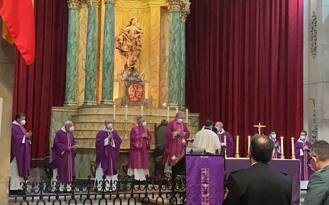 Asistencia a la Misa de Clausura de la colecta navideña de Cáritas Castrense