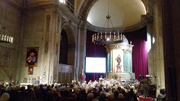 Asistencia al Concierto de Santa Cecilia de las Fuerzas Armadas en Barcelona