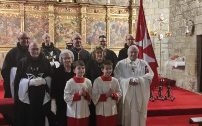 Asistencia a la Missa anual de la Orden de Malta en Pamplona