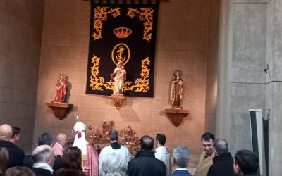 Asistencia a la Misa del cierre de la campaña de Navidad de Cáritas Castrense