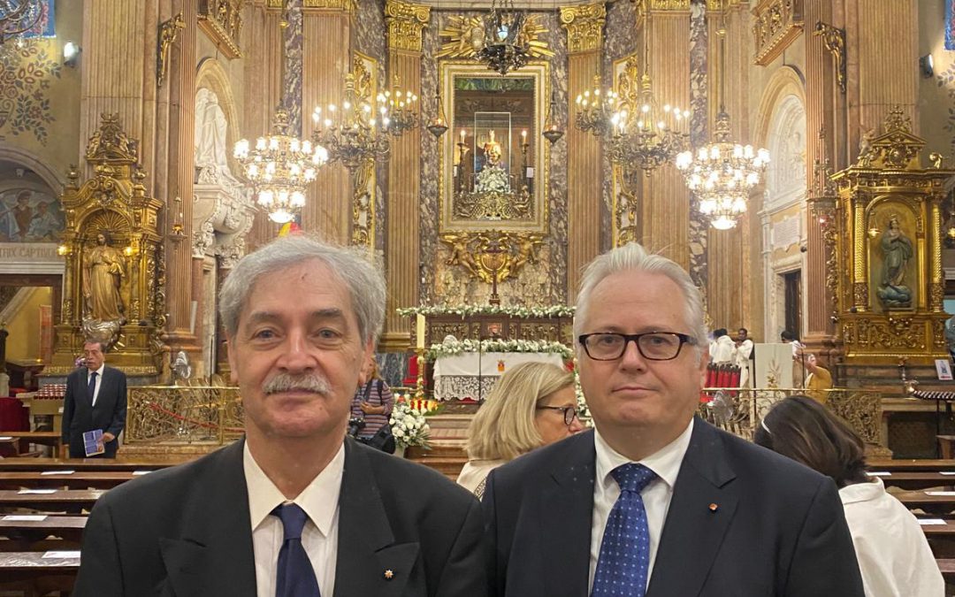Asistencia al Pontifical de la Merced