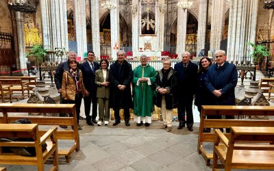 Misa mensual de febrero en Barcelona